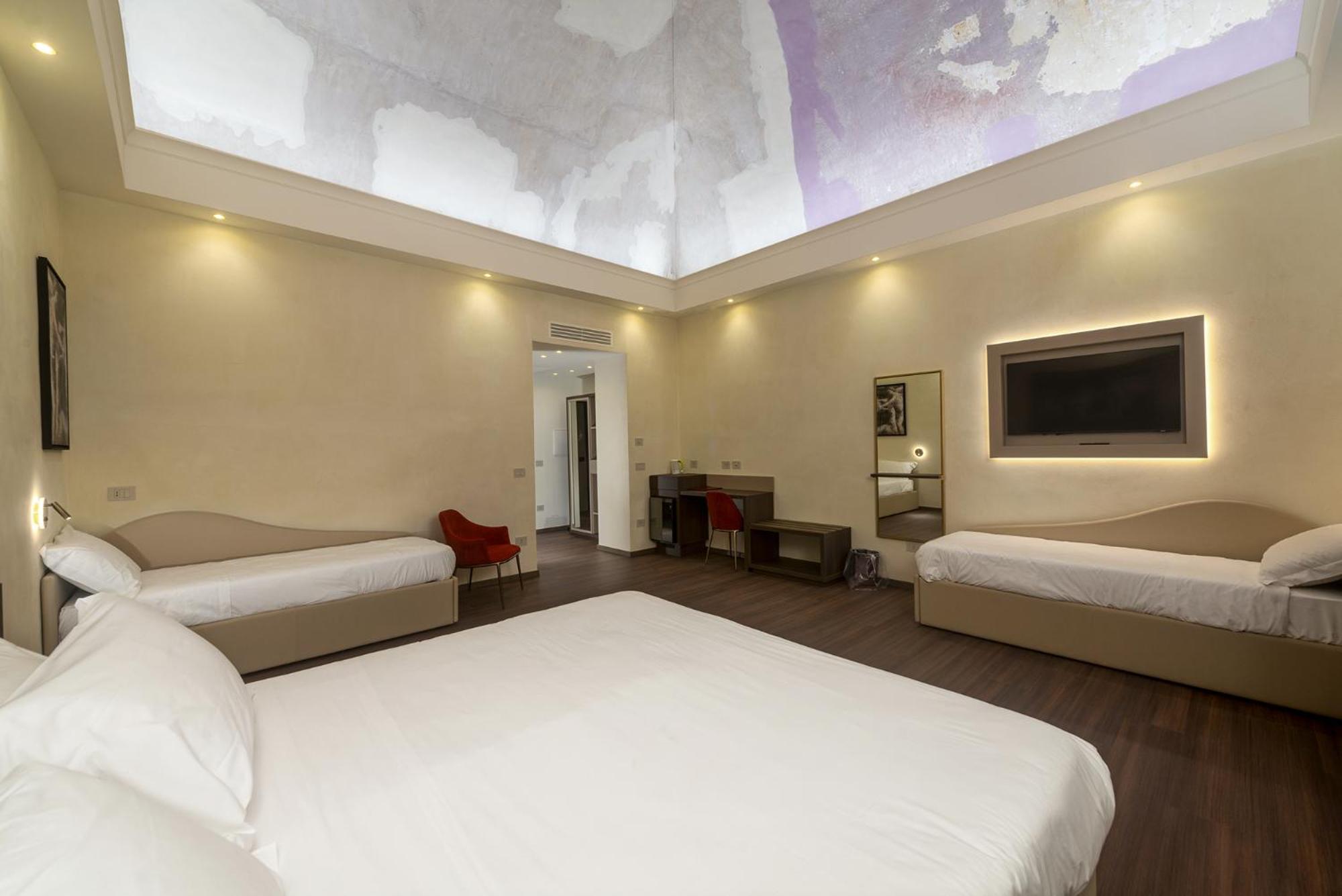 Hotel Ristorante Vittoria Pompei Esterno foto