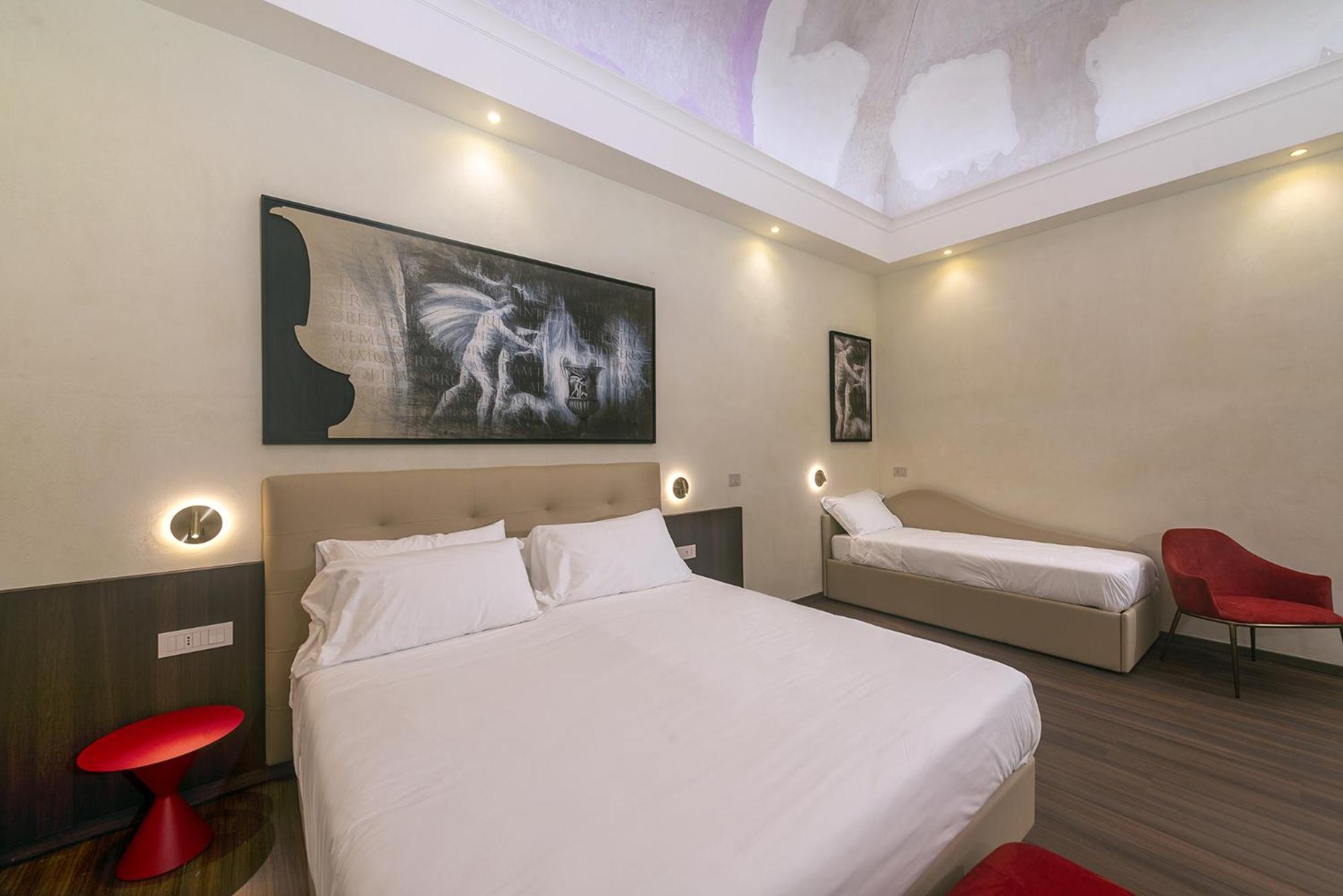 Hotel Ristorante Vittoria Pompei Esterno foto