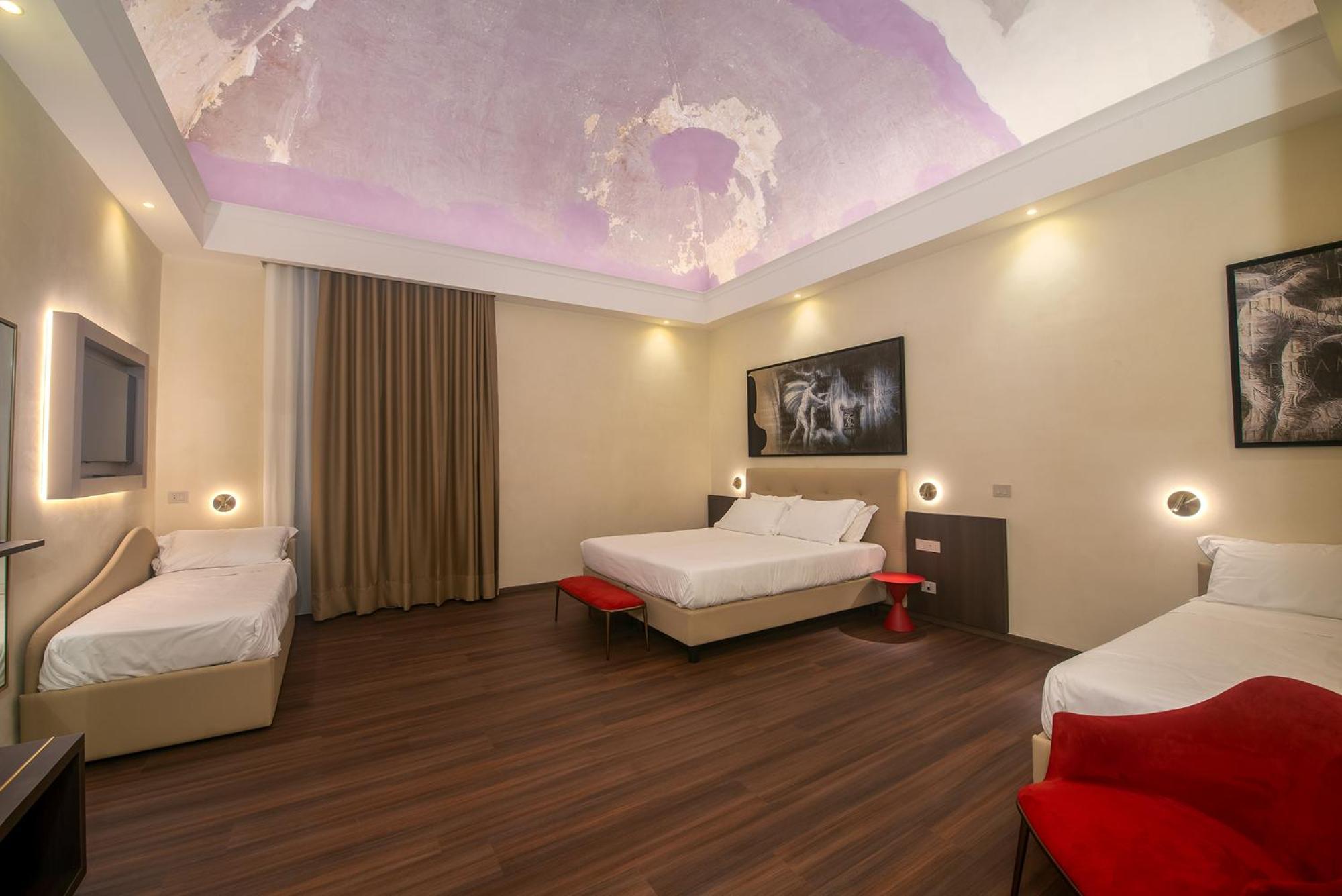 Hotel Ristorante Vittoria Pompei Esterno foto